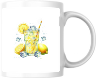 Thumbnail for Iced Lemonade Mug | Refreshing Summer Lemon Drink Coffee Mug | Citrus Lover Gift