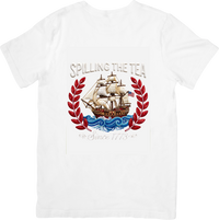 Thumbnail for Spilling the Tea Since 1773 Ship T-Shirt | Patriotic Vintage American History Graphic Tee
