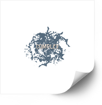 Thumbnail for Complex Ink Splash Sticker | Minimalist Abstract Grunge Art Vinyl Decal