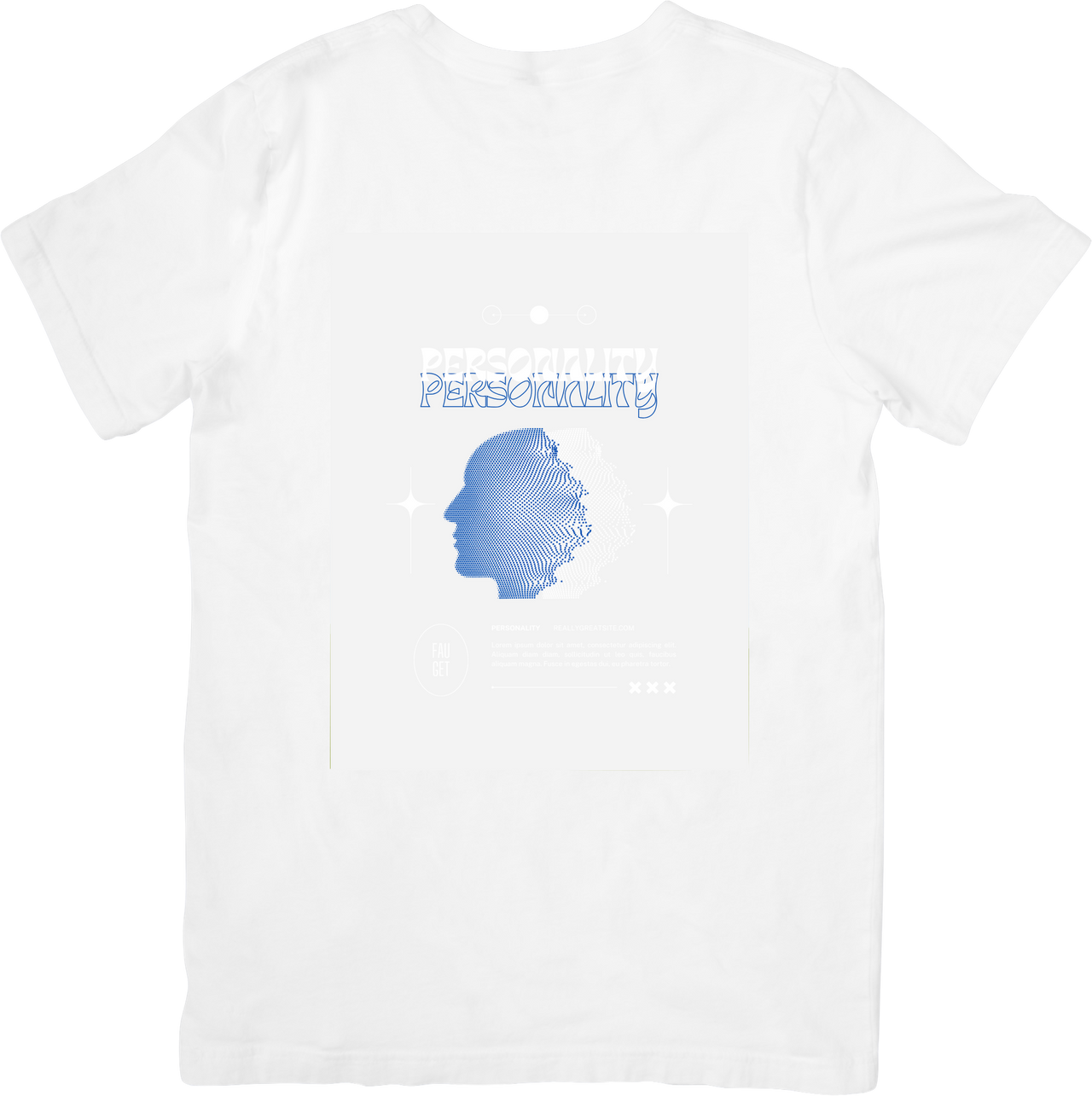 Prescription for Personality T-Shirt | Minimalist Funny Aesthetic Graphic Tee