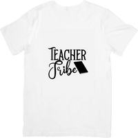Thumbnail for Teacher Tribe T-Shirt | Minimalist Educator Graphic Tee | Teacher Appreciation Gift