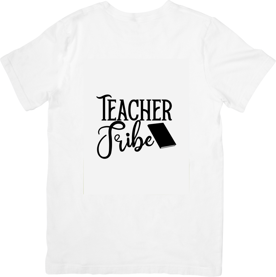 Teacher Tribe T-Shirt | Minimalist Educator Graphic Tee | Teacher Appreciation Gift